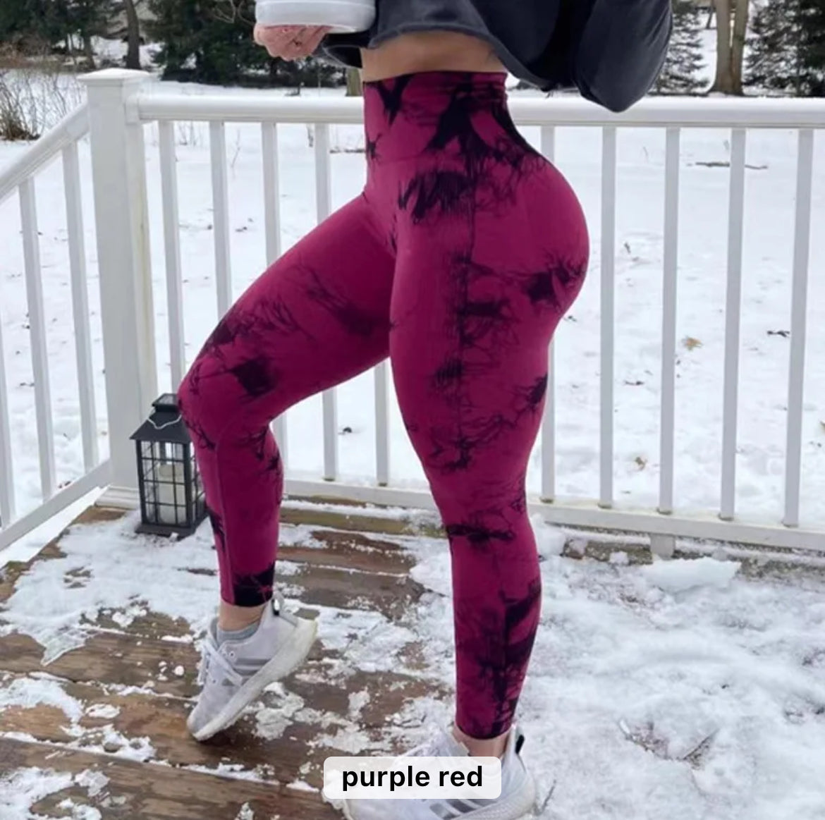 Tie Dye Seamless Leggings