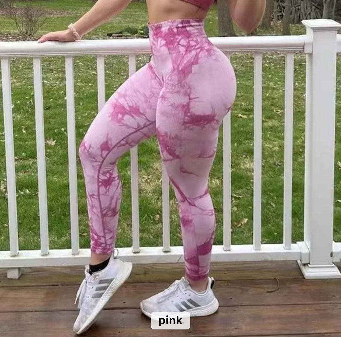 Tie Dye Seamless Leggings