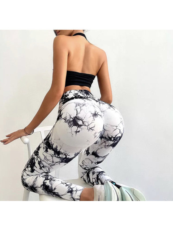 Tie Dye Seamless Leggings